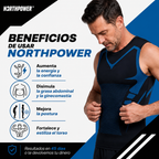 NorthPower™ | Camiseta de Compresión Moldeadora para Hombre