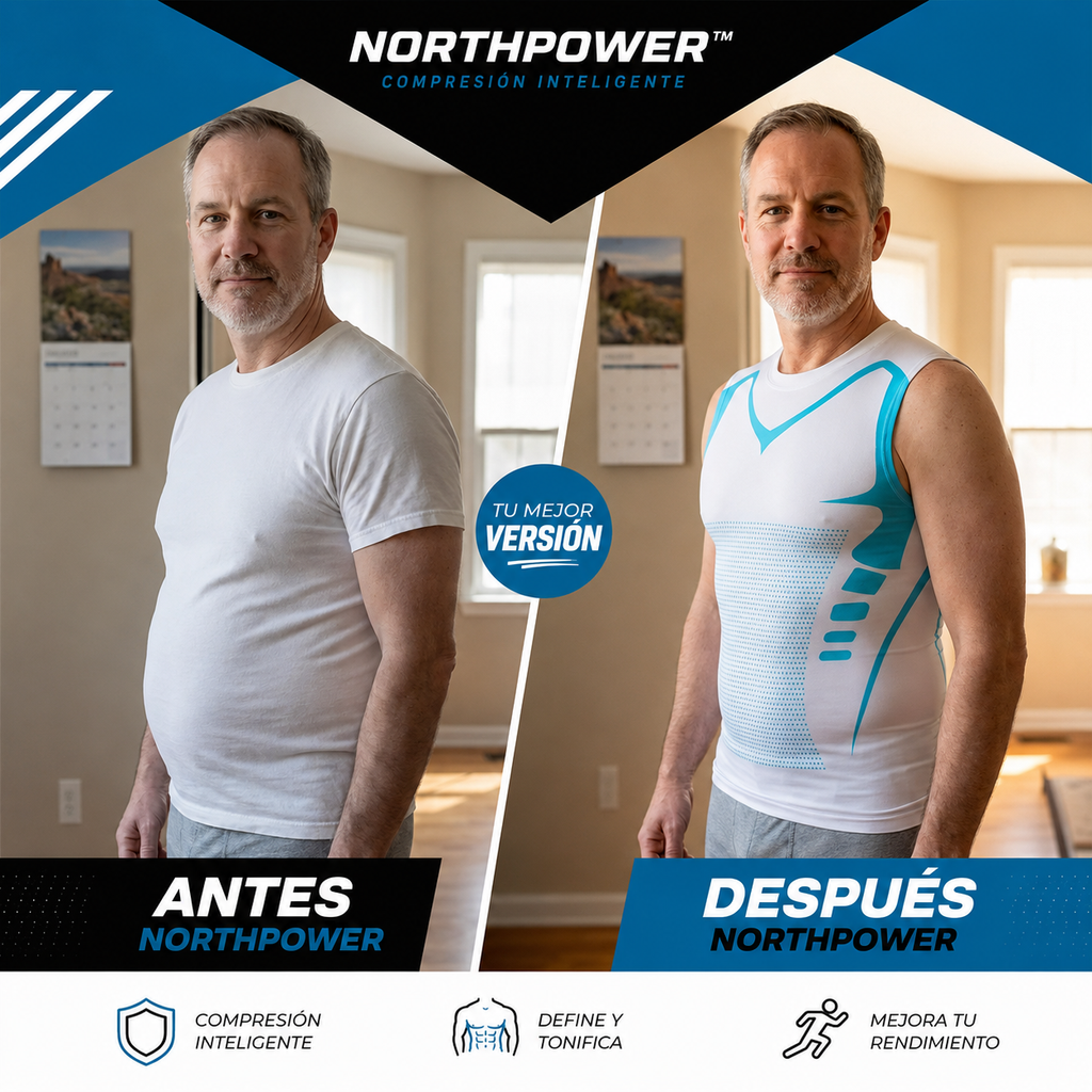 NorthPower™ | Camiseta de Compresión Moldeadora para Hombre