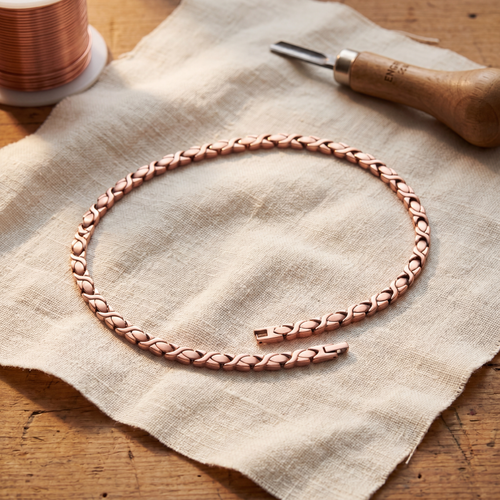 Elsie's Cedar Copper Necklace
