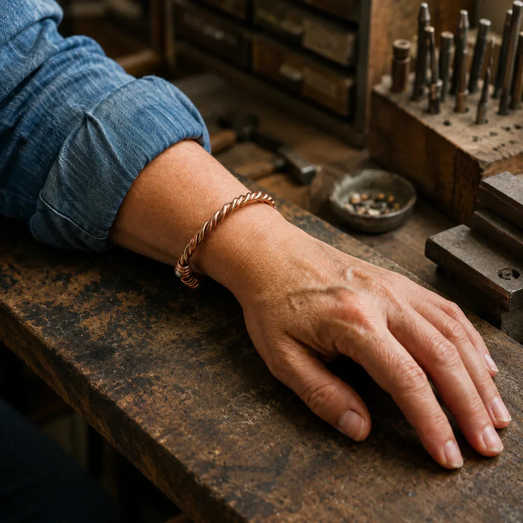 Elsie's River Copper Bracelet