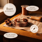 Elsie's Burr Copper Ring