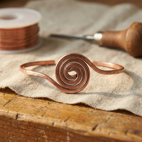 Elsie's Coil Copper Anklet