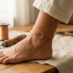 Elsie's Coil Copper Anklet
