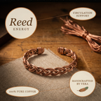 Elsie's Reed Copper Anklet