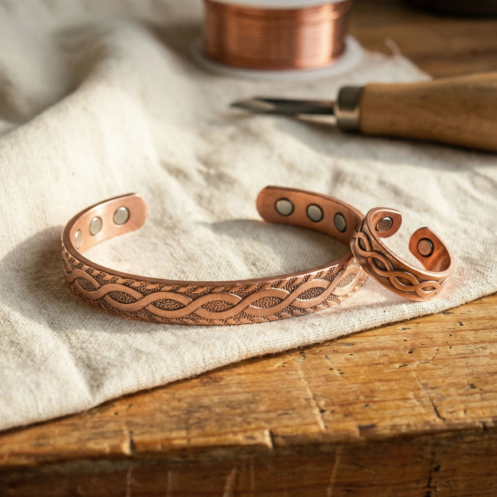 Elsie's Knot Copper Set