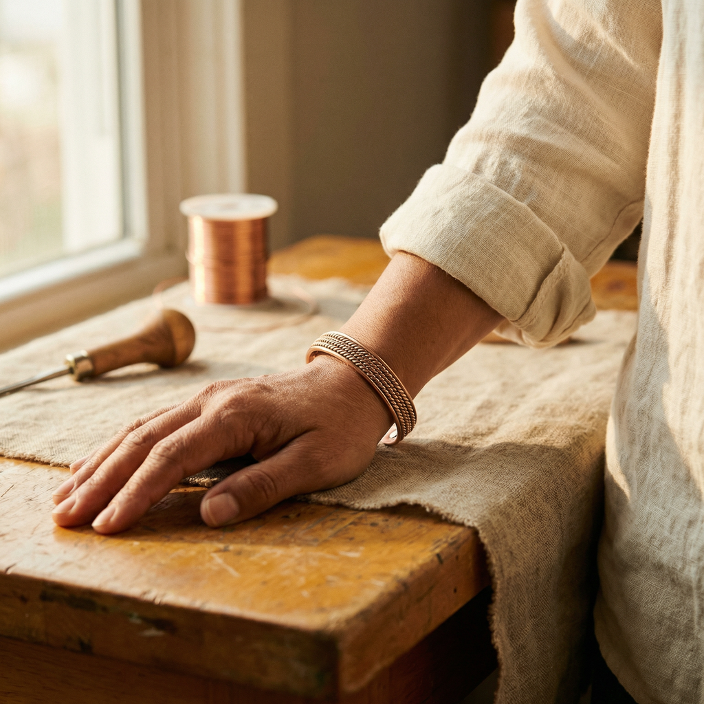 Elsie's Forge Copper Bracelet
