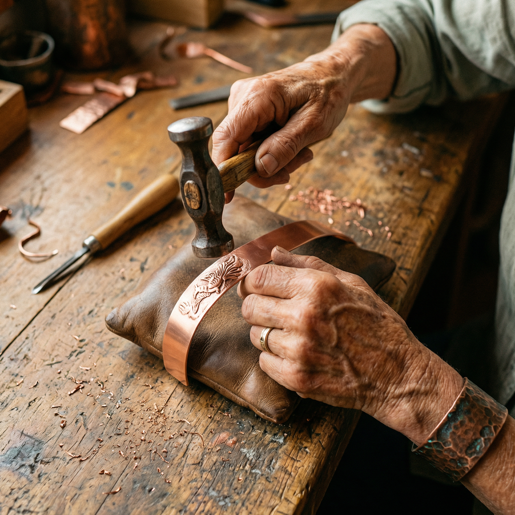 Elsie's Loam Copper Bracelet