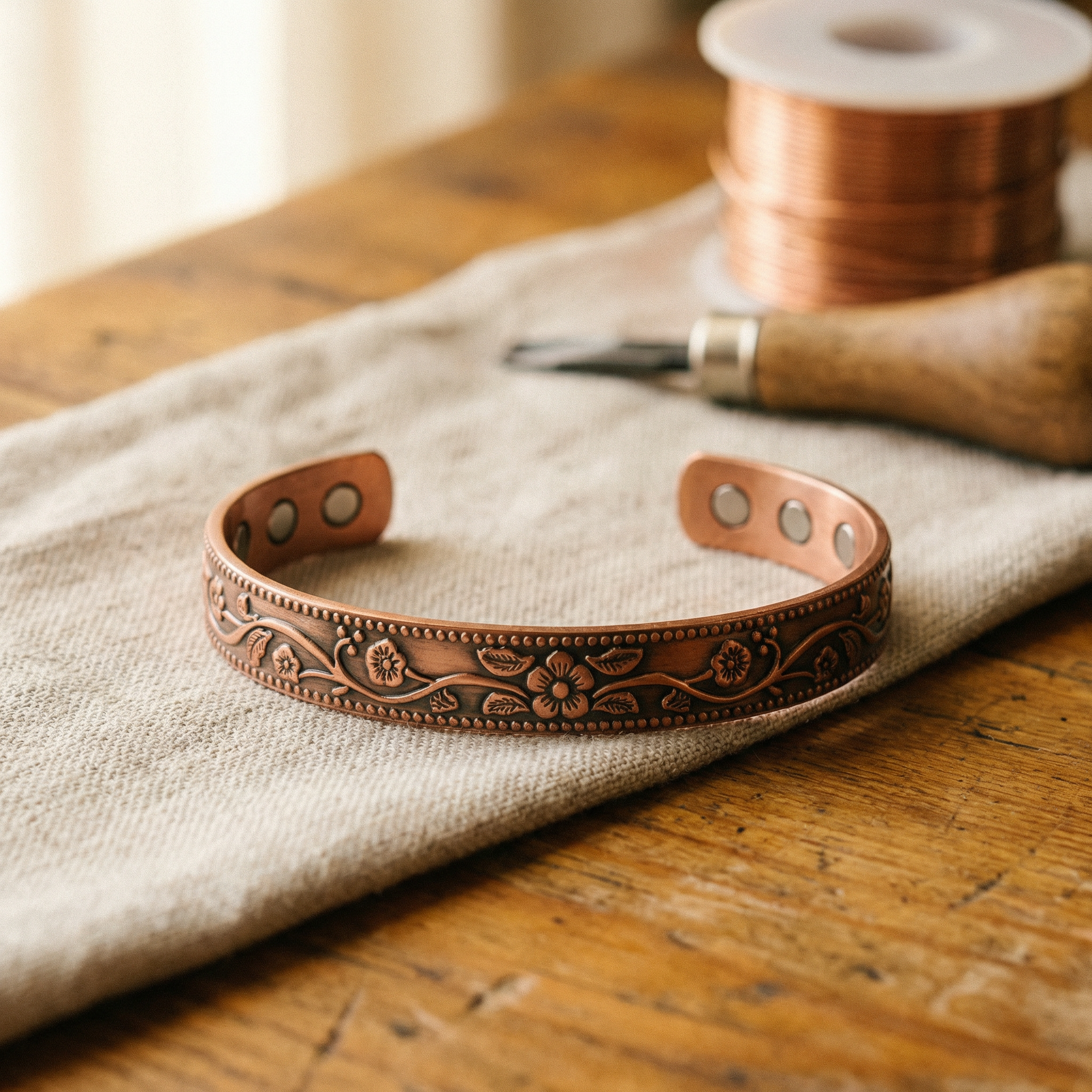 Elsie's Knell Copper Bracelet