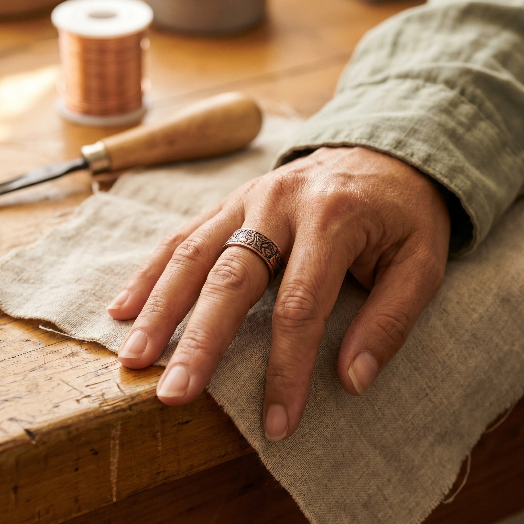 Elsie's Bole Copper Ring