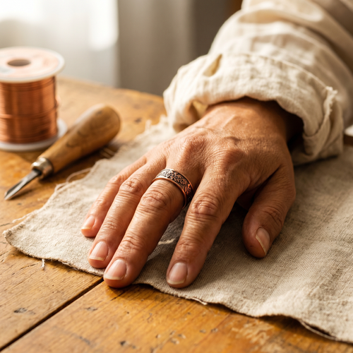 Elsie's Clag Copper Ring