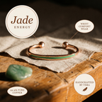 Elsie's Jade Copper Bracelet