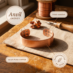 Elsie's Anvil Copper Bracelet