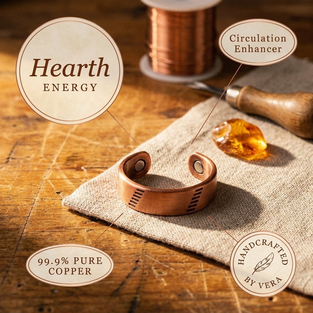 Elsie's Hearth Copper Ring