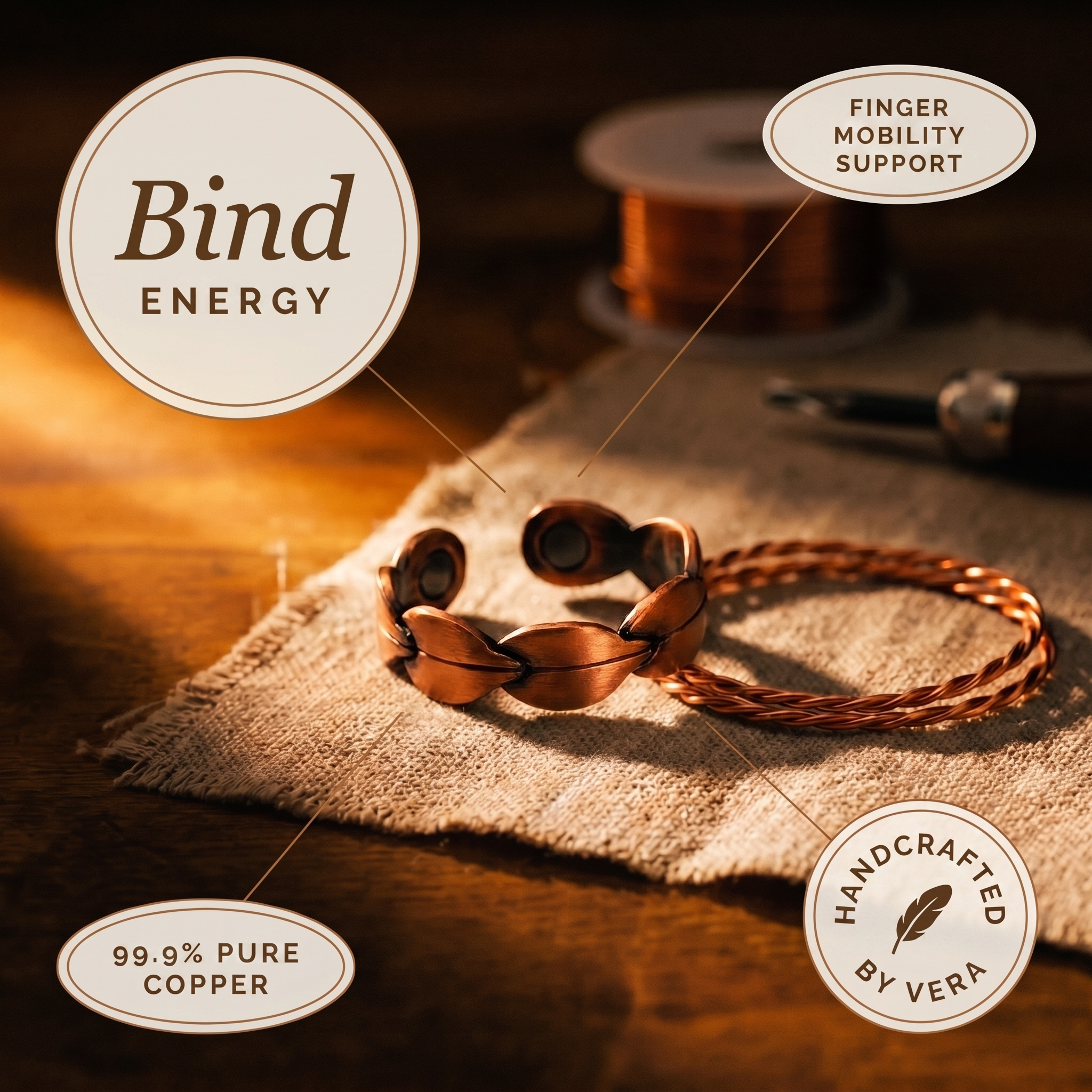Elsie's Bind Copper Ring