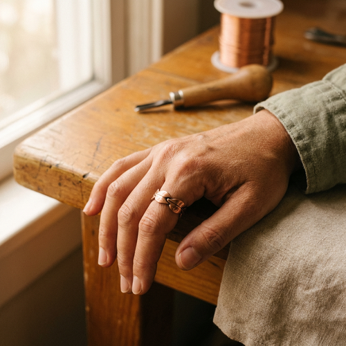 Elsie's Bind Copper Ring