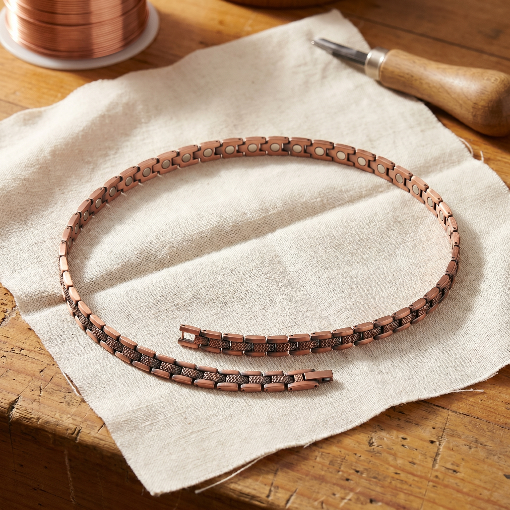 Elsie's Haze Copper Necklace