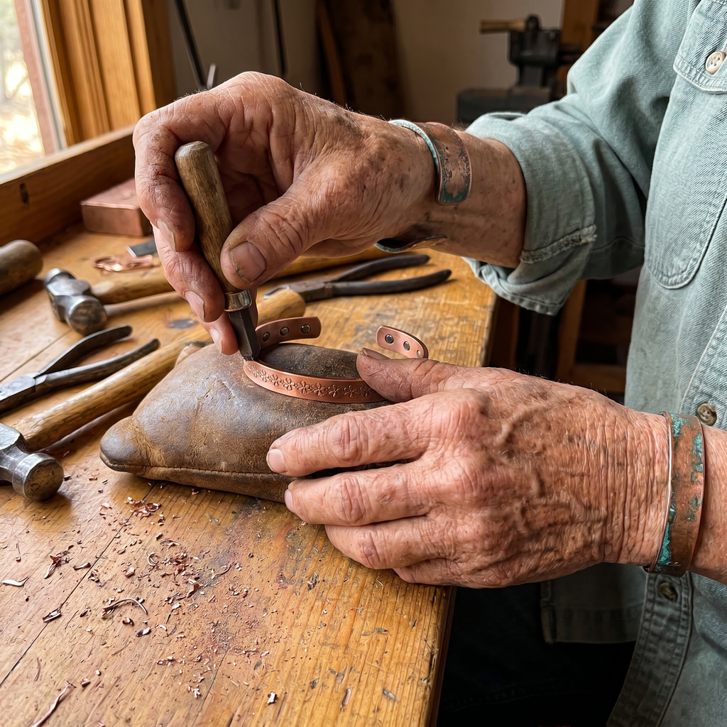 Elsie's Loch Copper Bracelet
