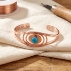 Elsie's Sedge Copper Bracelet