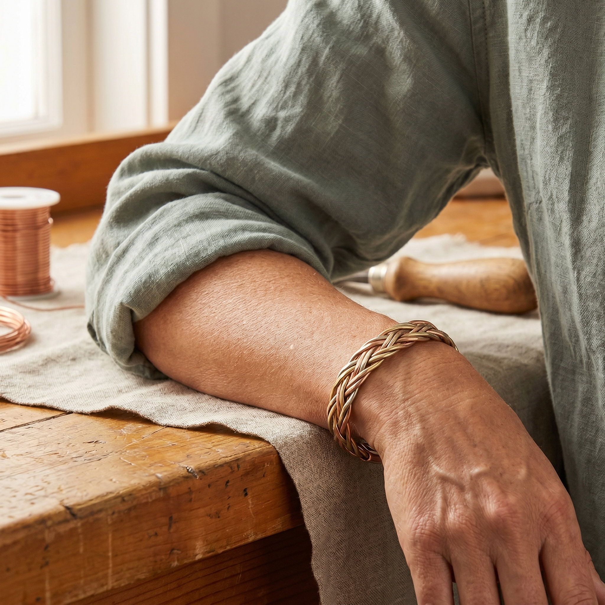 Elsie's Mire Copper Bracelet