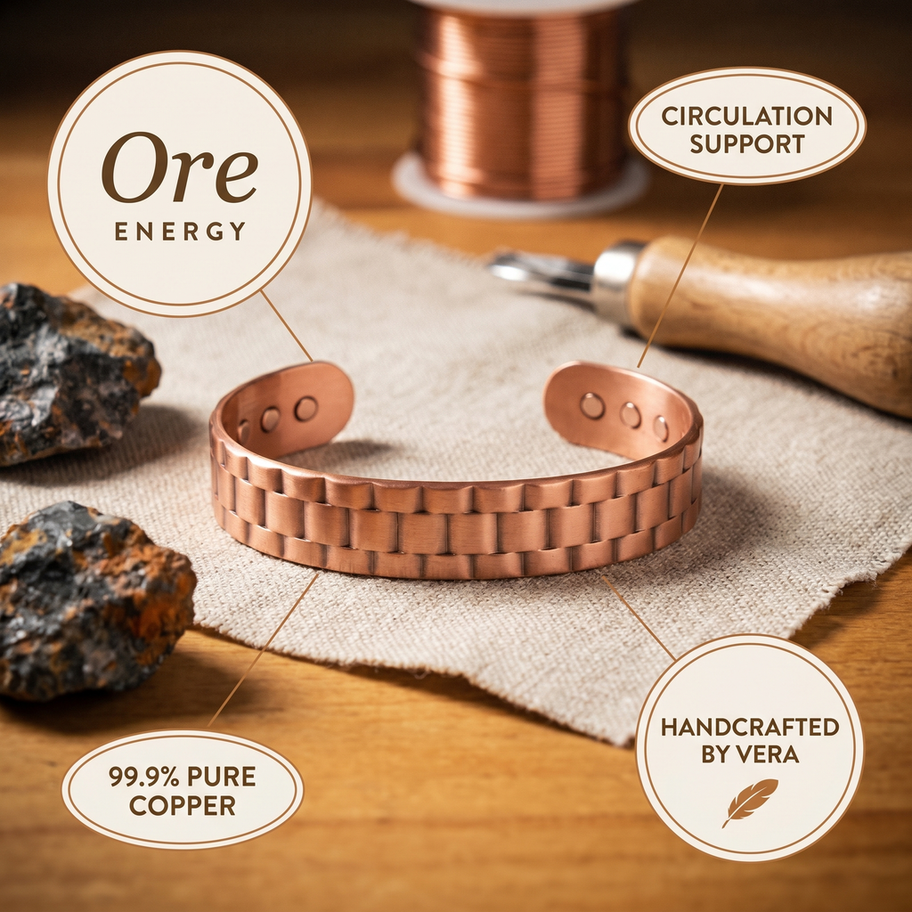 Elsie's Ore Men's Copper Bracelet