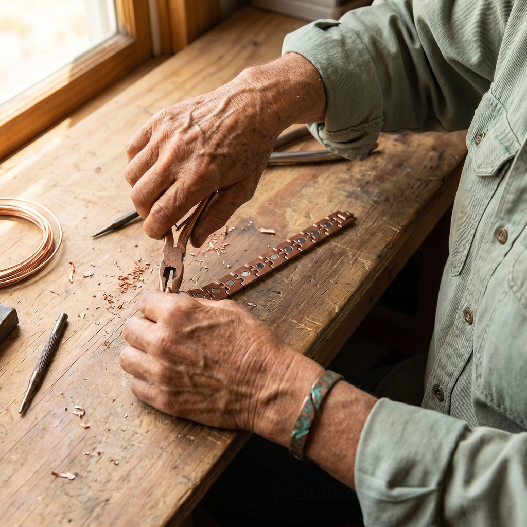 Elsie's Pike Men's Copper Bracelet
