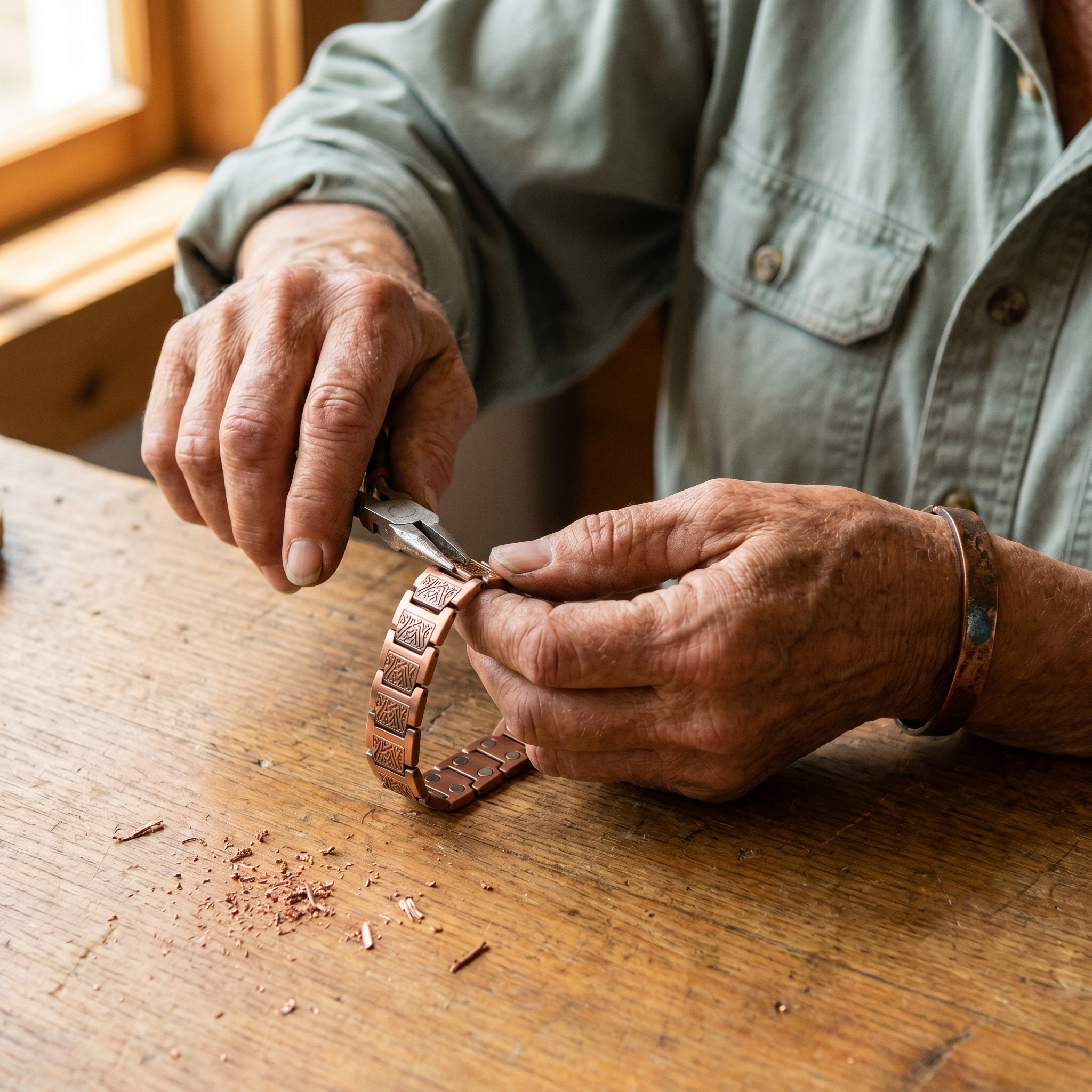Elsie's Glen Men's Copper Bracelet