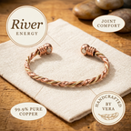 Elsie's River Copper Bracelet