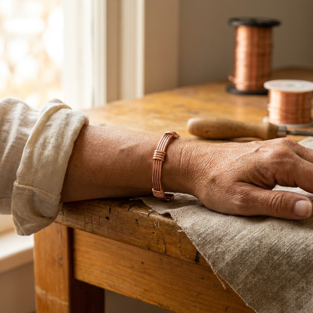 Elsie's Sere Copper Bracelet