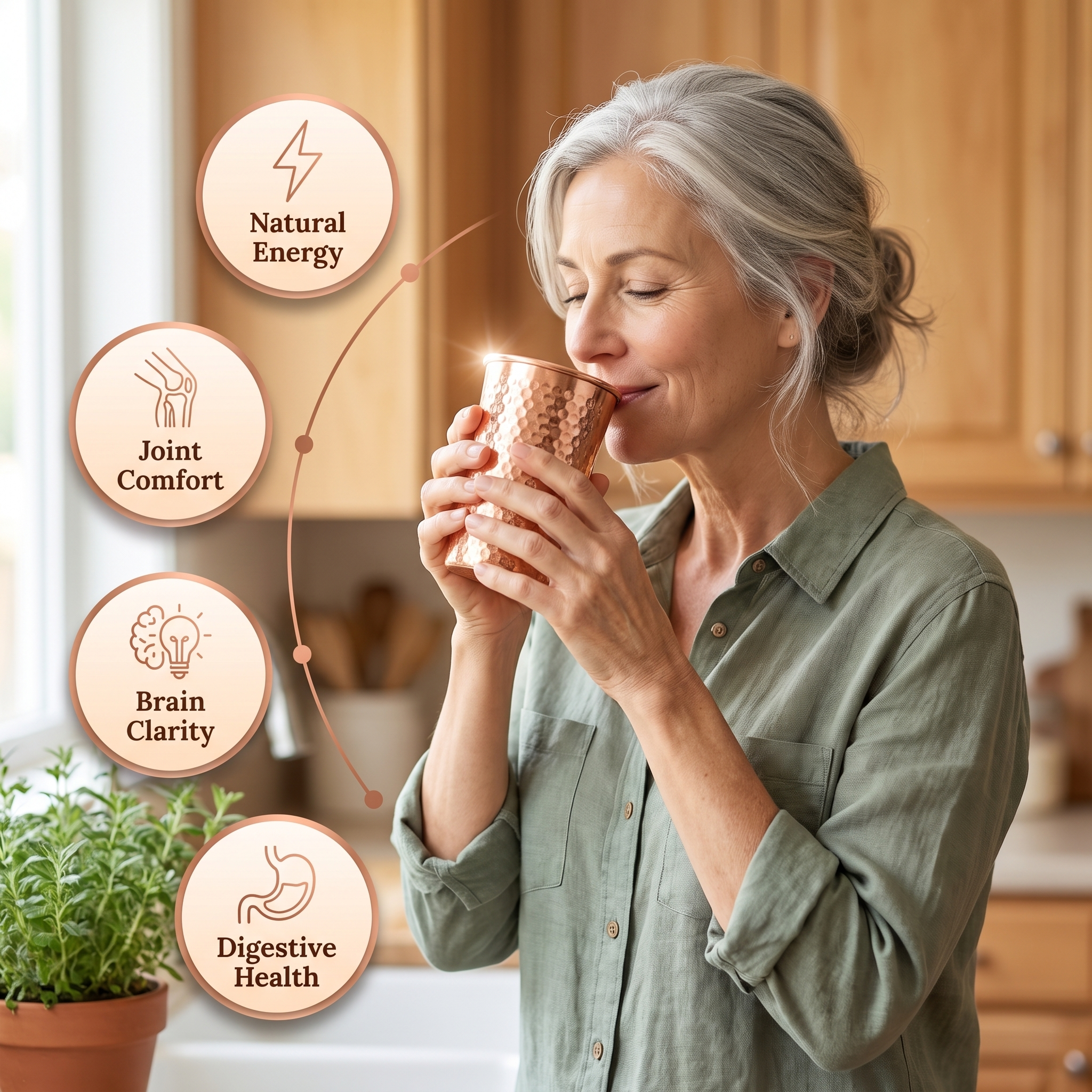 Elsie's Pure Copper Cup